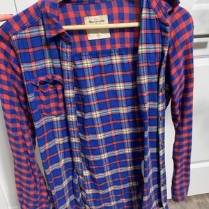 Abercrombie and Fitch plaid shirt